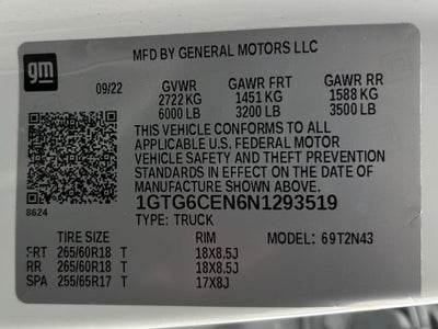 2022 GMC Canyon 4WD Elevation