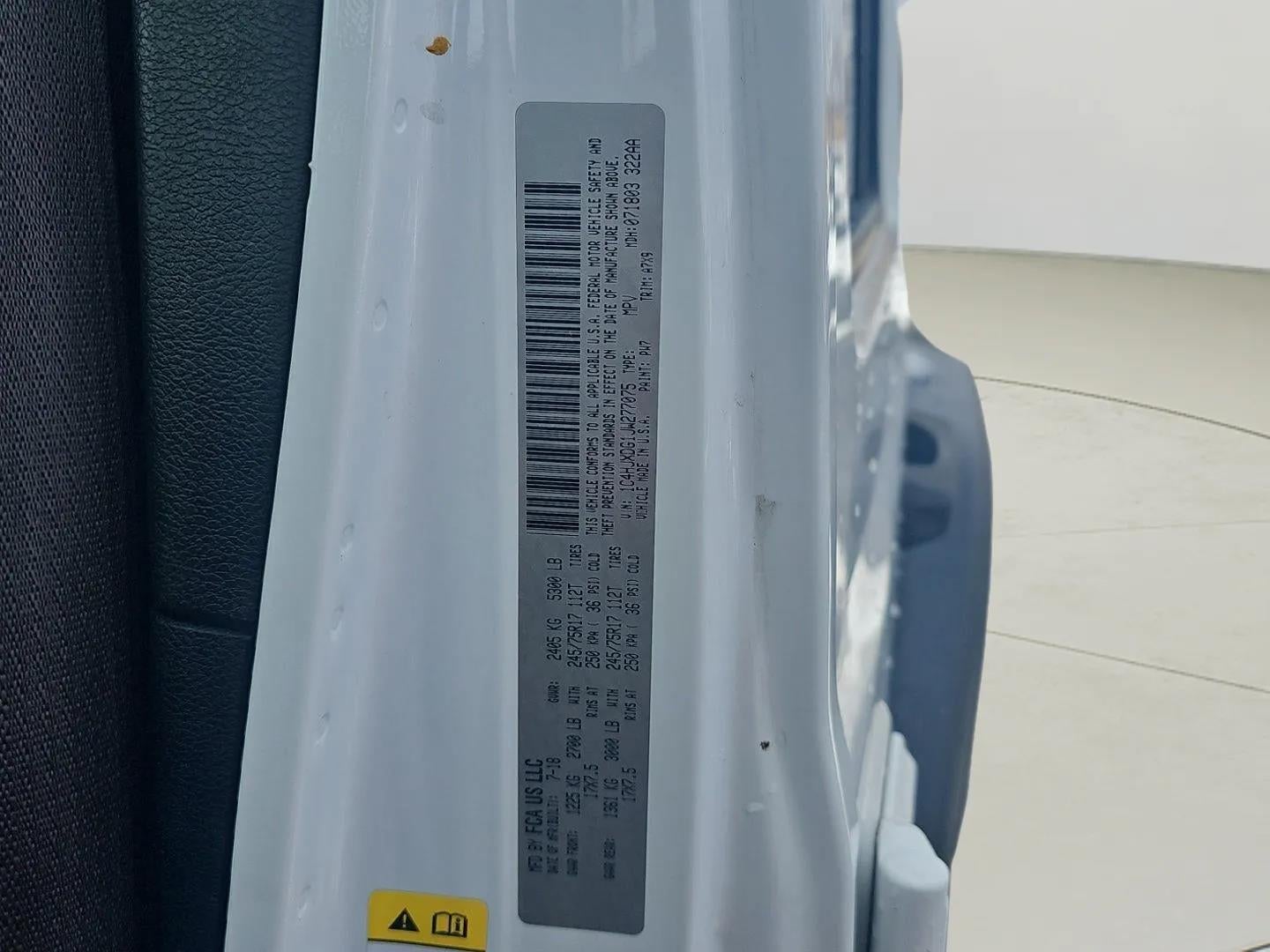 2018 Jeep Wrangler Unlimited Sport S