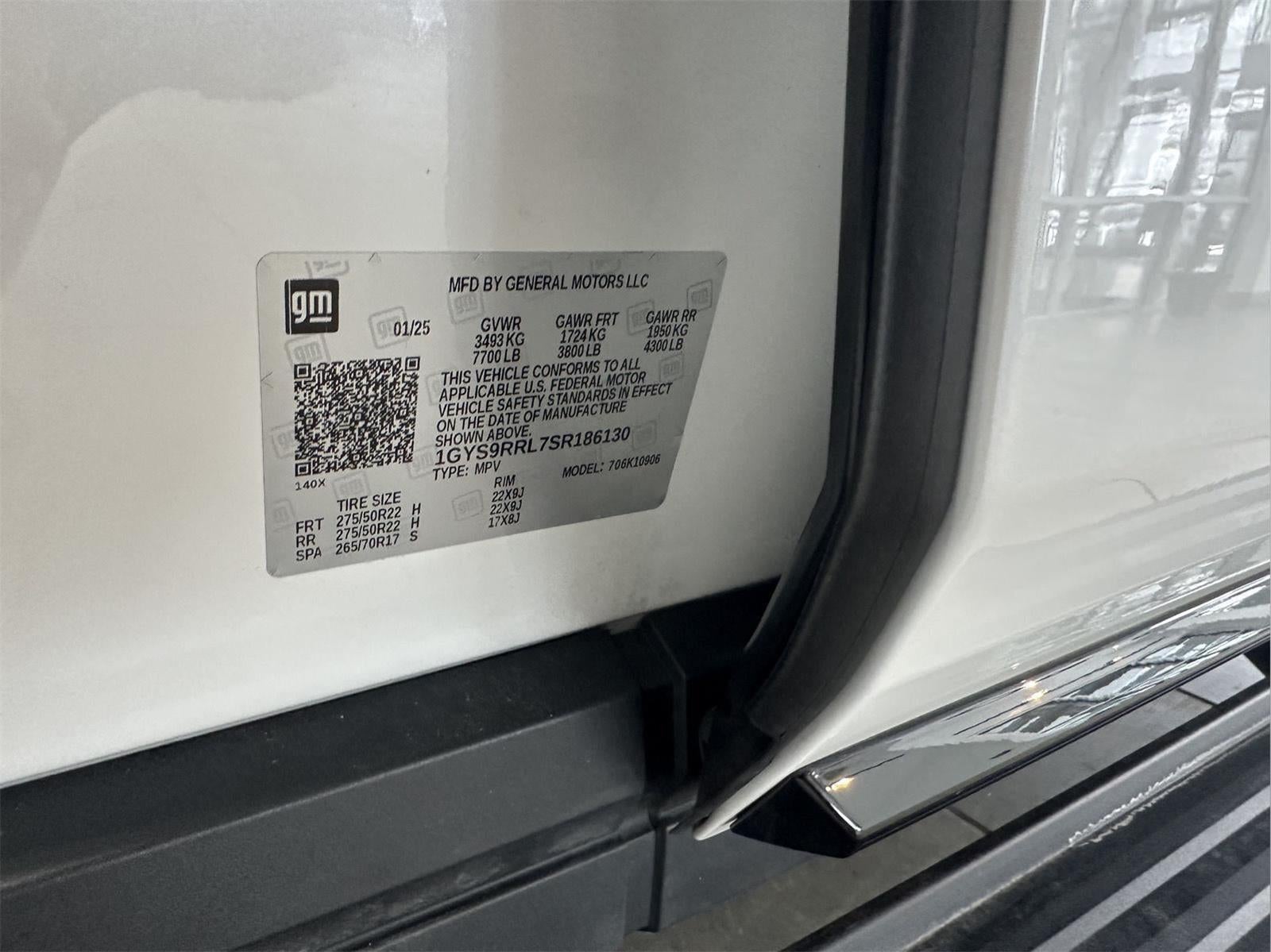 2025 Cadillac Escalade ESV 4WD Sport Platinum