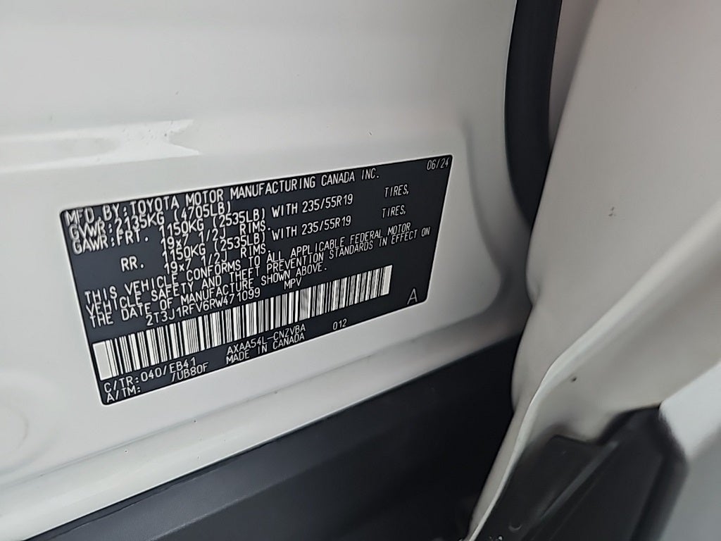 2024 Toyota RAV4 Adventure Remote Start, Automatic Climate (CarBravo Certifie