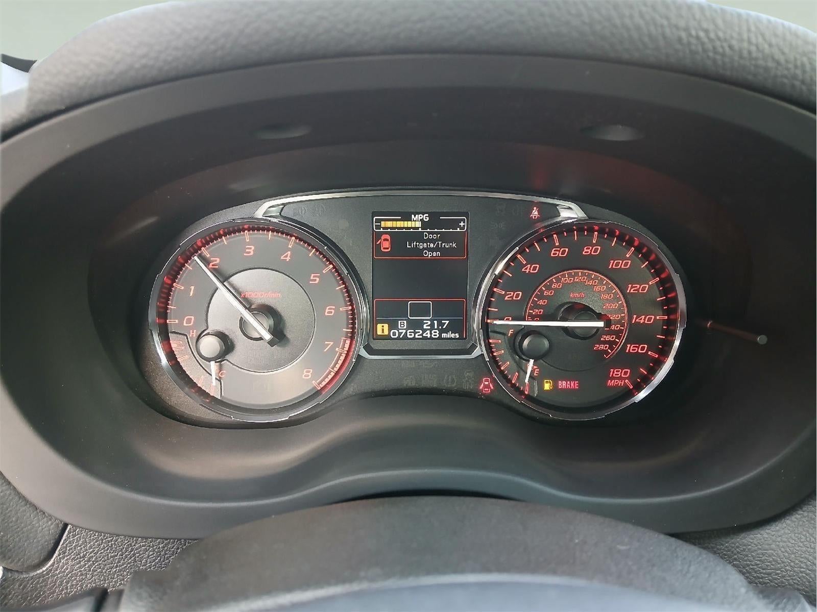 2017 Subaru WRX Manual