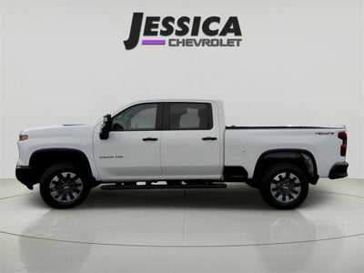 2024 Chevrolet Silverado 2500HD Custom CarBravo Certified 6.6L Turbodiesel NEW TIRES!