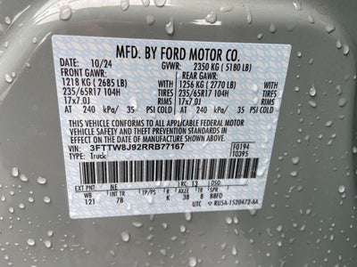 2024 Ford Maverick XLT