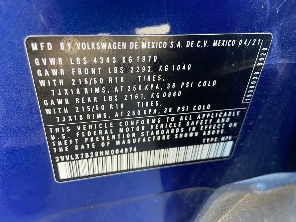 2022 Volkswagen Taos 1.5T SE