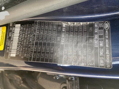 2018 Land Rover Range Rover Evoque HSE