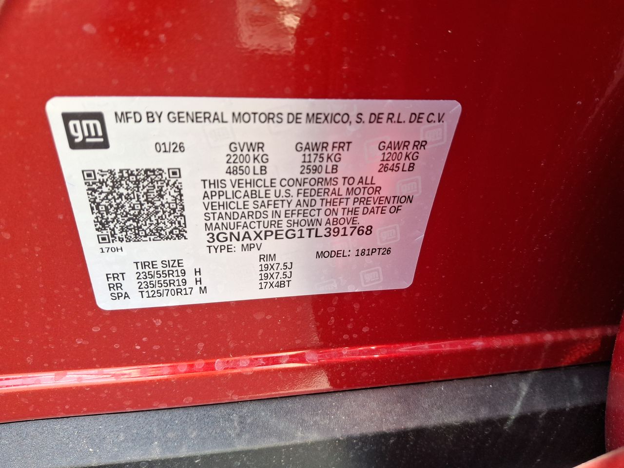 2026 Chevrolet Equinox LT