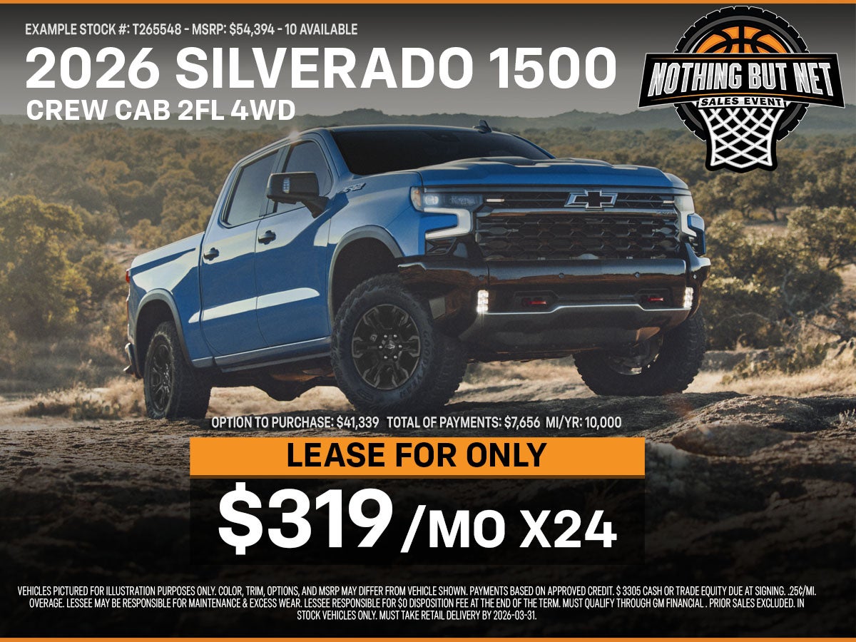 2026 Silverado 1500 Crew Cab